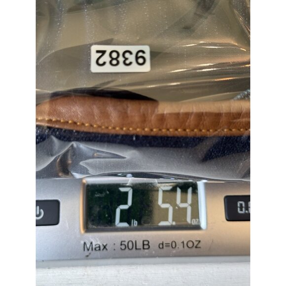 Lauren Ralph Lauren Women’s Denim Leather Trim 2 piece Jacket & Dress Set Sz 8 - Picture 10 of 10